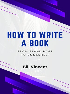 cover image of How to Write a Book